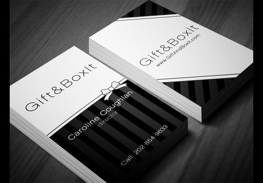 44 More Clean And White Business Cards For Your Inspiration 44