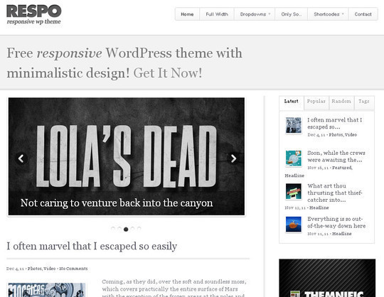 15 Free And Awesome Responsive WordPress Themes 15