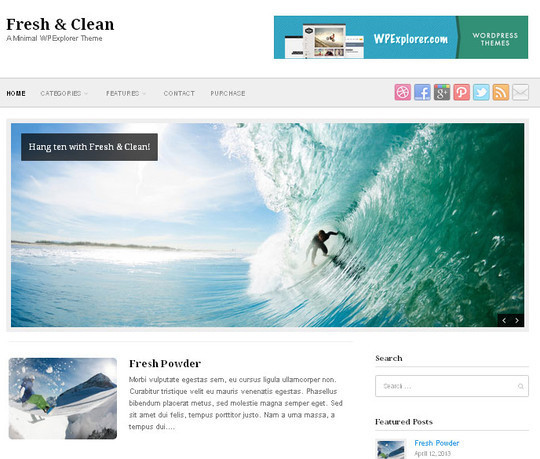 45 Fresh And Free Wordpress Themes 40