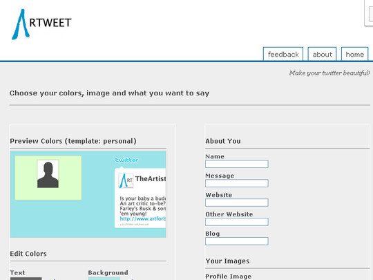 40 Twitter Tools, Resources & Creative Backgrounds 16