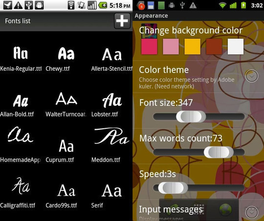 13 Amazing Typography Apps For Your Smartphone 4