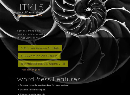 12 Useful Free Html5 Wordpress Framework 9