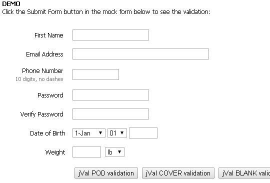 17 jQuery Plugins For Form Functionality & Validation 5