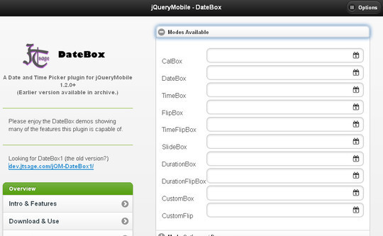 14 jQuery Mobile Plugins For Mobile Devices 5