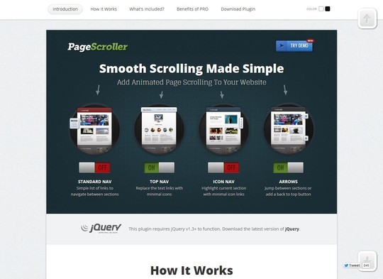 33 Enticing Scrolling Effects JQuery Plugins 8