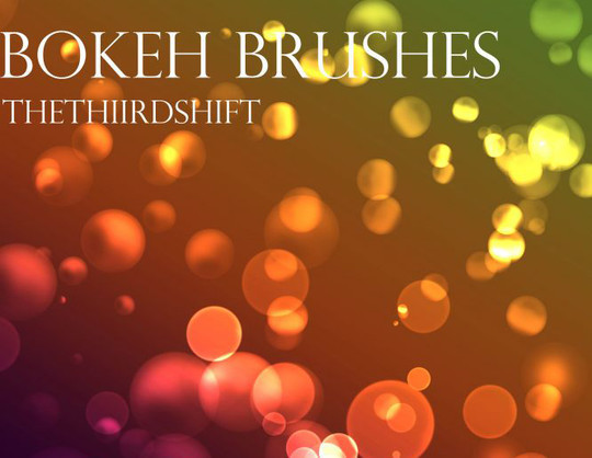 20 Amazing Photoshop Bokeh Effect Brushes 12