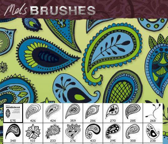 15 Photoshop Free Scribble and Doodle Brushes 12