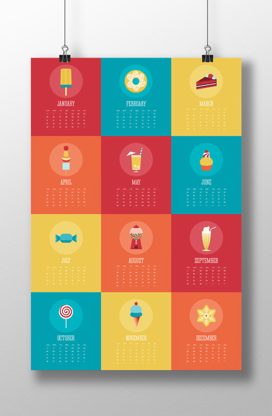 14 Creative Calendar Design Ideas 8