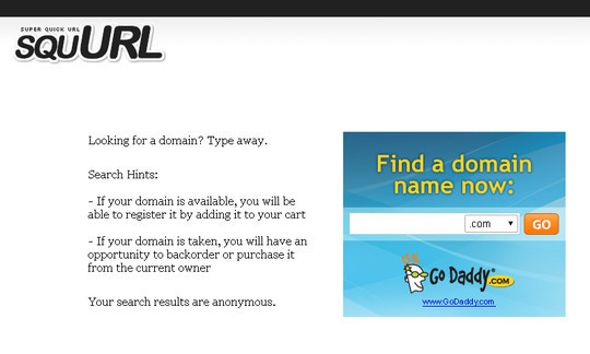 15 Tools For Selecting An Ideal Domain Name 12