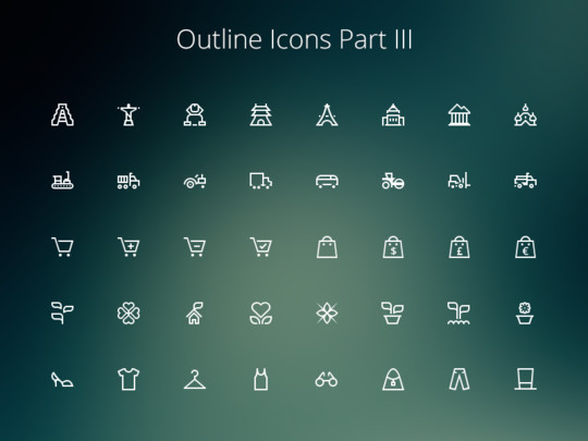 20 Fresh and Beautiful Icon Sets for Free 9
