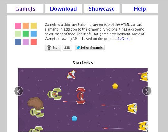 Collection of Javascript & HTML5 Game Engines Libraries 4