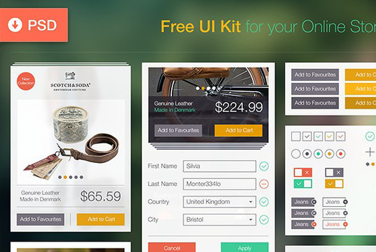 45 Free Design Resources: HTML5, CSS, UI Kits And PSDs 12