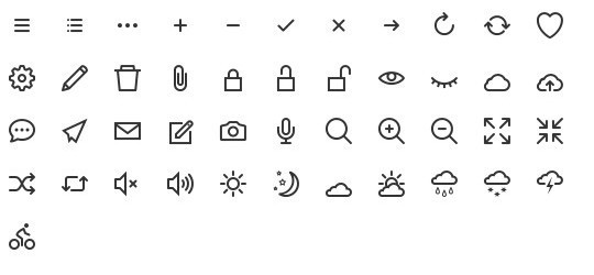 Collection Of Free High-Quality Line Icon Sets 17