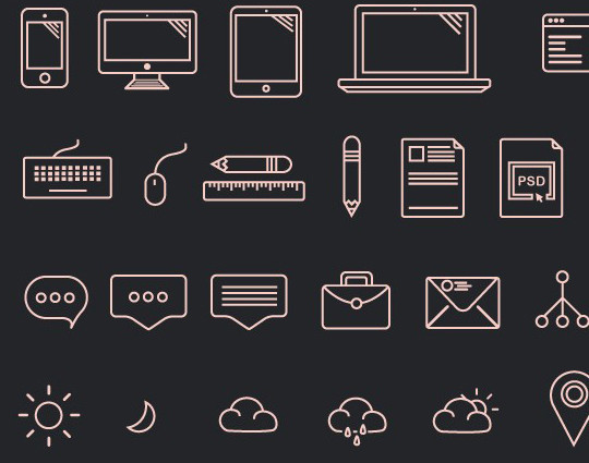 Collection Of Free High-Quality Line Icon Sets 18