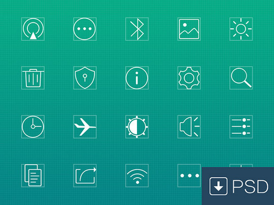 Collection Of Free High-Quality Line Icon Sets 22