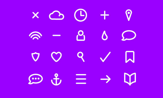 Collection Of Free High-Quality Line Icon Sets 27
