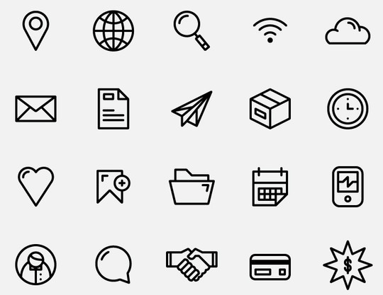 Collection Of Free High-Quality Line Icon Sets 37