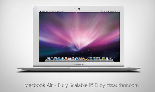15 Free MacBook Mockup PSD Designs 11