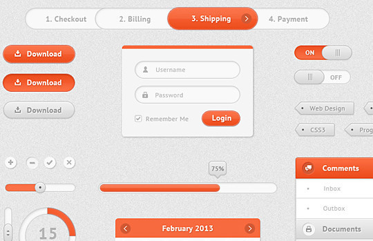 13 Payment Form Photoshop Files For Free Download 10
