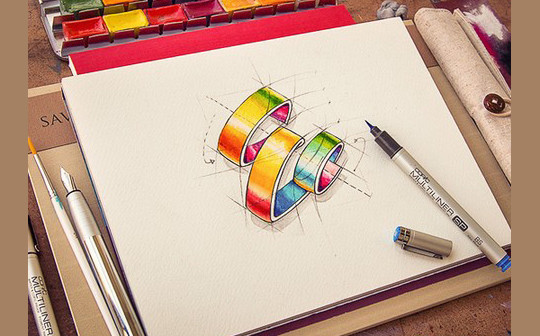 Creative Examples Of Logo Brand Identity Sketching 31