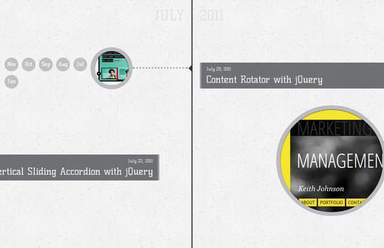 14 jQuery Free Timeline Plugins 3