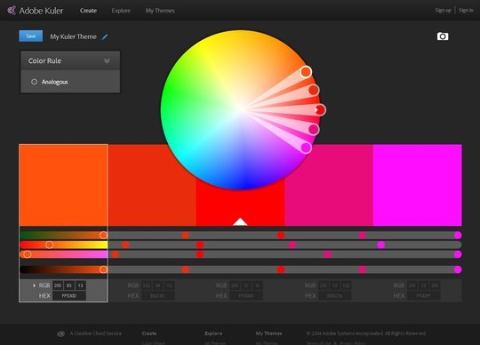 Excellent Collection Of Web Color Picking, Palettes & Scheme Generating Tools For Designers 2