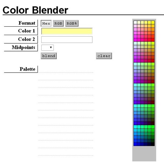 Excellent Collection Of Web Color Picking, Palettes & Scheme Generating Tools For Designers 14