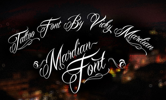 15 Free Calligraphy Fonts for Designers 9