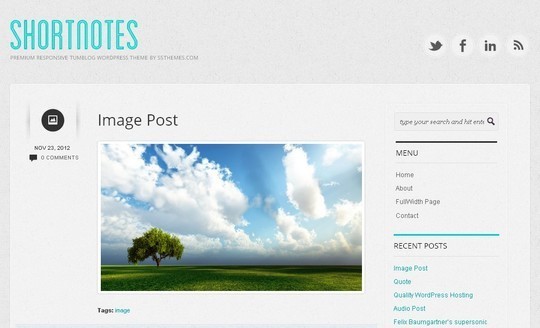 40 Clean and Simple Free WordPress Themes 35