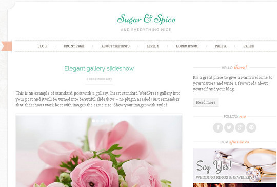 40 Clean and Simple Free WordPress Themes 39
