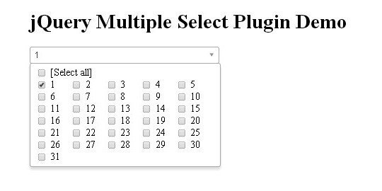 15 JQuery Dropdown/Select Box Plugins & Tutorials