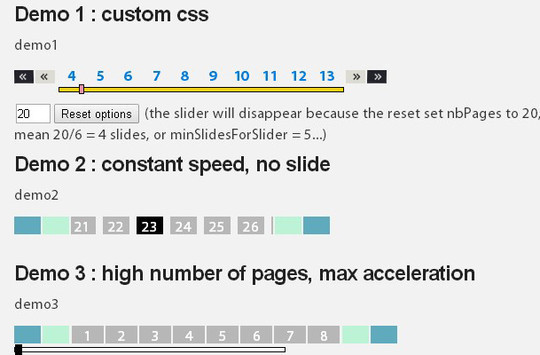 Collection Of Free CSS3, jQuery Pagination Plugins 11