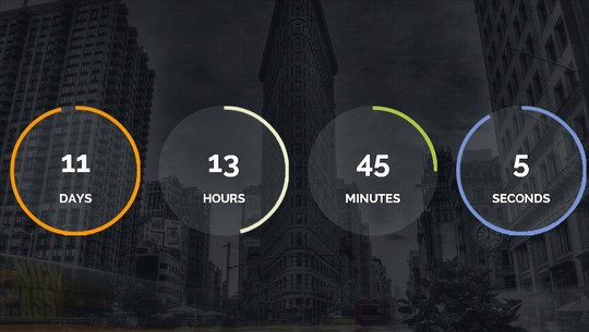 15 Awesome jQuery Countdown Timers 13