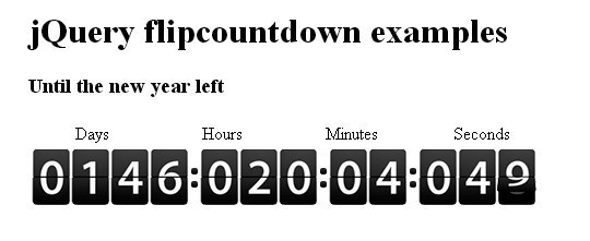 15 Awesome jQuery Countdown Timers 9