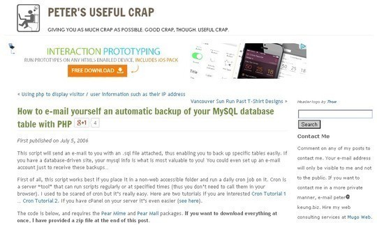 10 Tutorials To Take MySQL Database Backup 3
