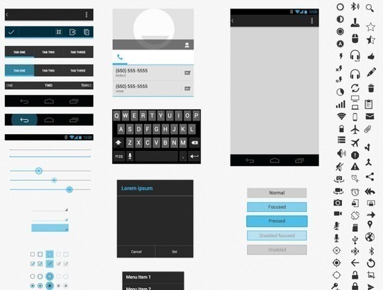 38 Free Web, Mobile UI Kits And Wireframe Templates 35