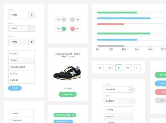 38 Free Web, Mobile UI Kits And Wireframe Templates 6
