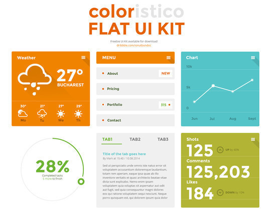 38 Free Web, Mobile UI Kits And Wireframe Templates 7