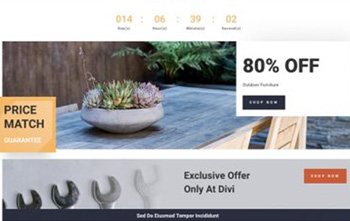 Hardware Store free divi layout pack