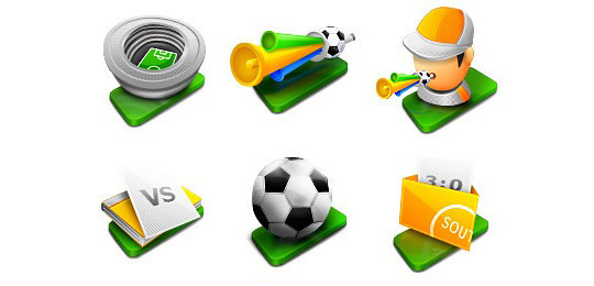 38 Superb Yet Free Sports & Games Icon Sets 13