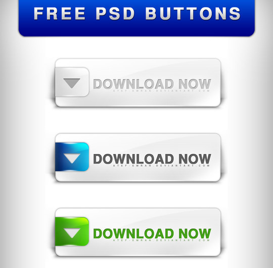 40 Free Web Design Buttons For Web Designers 23