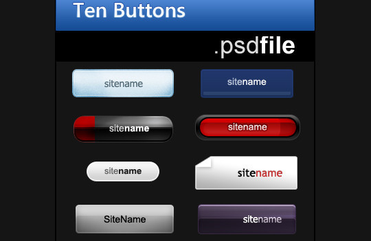 40 Free Web Design Buttons For Web Designers 28