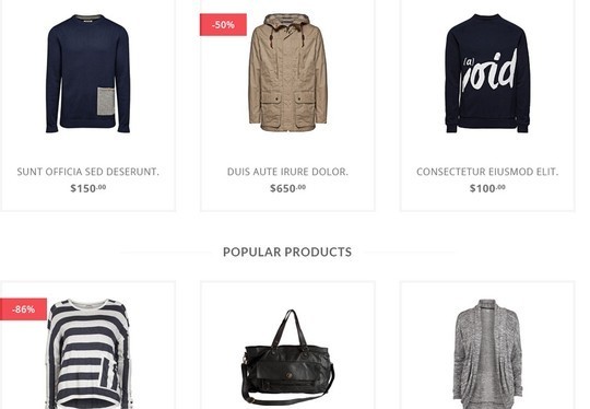 13 Free Ecommerce Templates In Photoshop Format 10