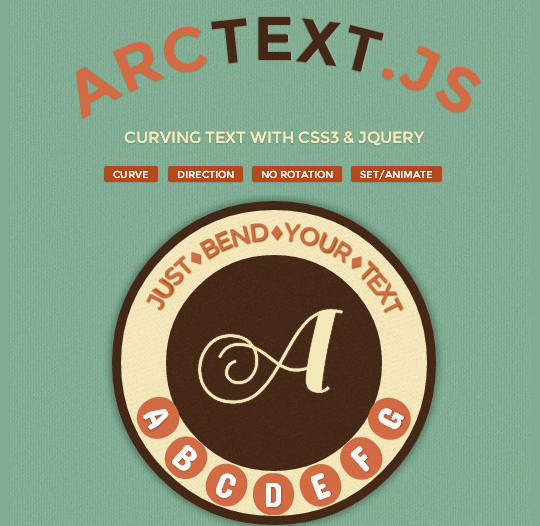 35 jQuery Text Effect Libraries For Your Next Project 2