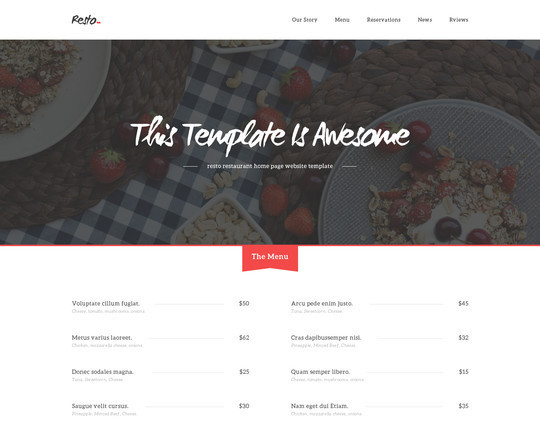 40 High Quality Yet Free Website Templates PSDs 28