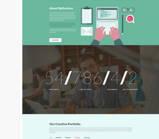 40 High Quality Yet Free Website Templates PSDs 16