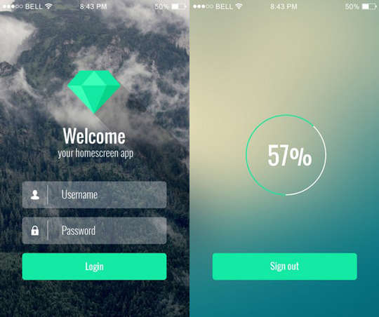 29 Free Photoshop Designs for Mobile App User Interface 11