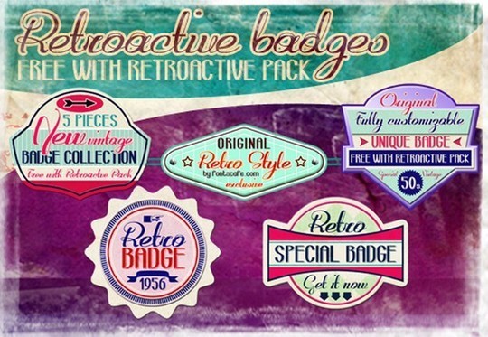 40 Free Fonts Best For Retro And Vintage Designs 6