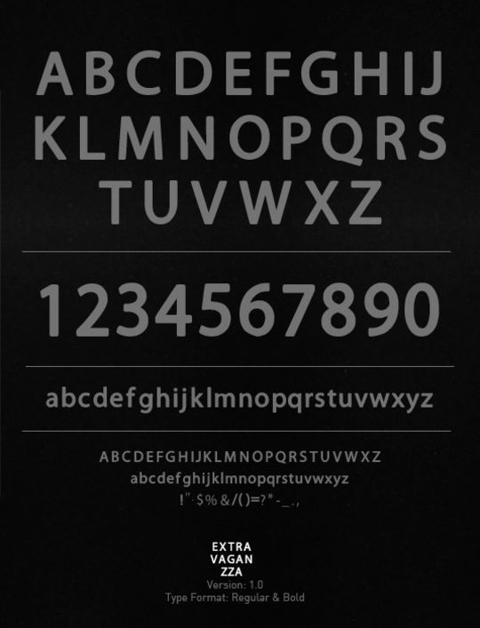 15 Free Minimalistic Designs Fonts 13