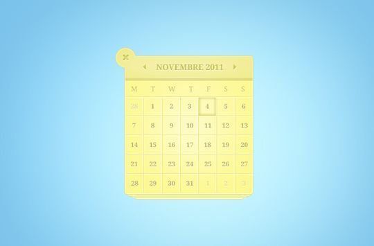 13 High Quality PSD Calendars 11